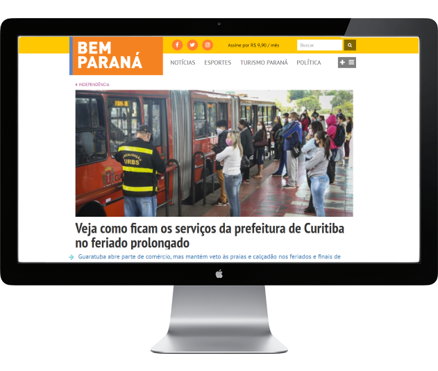 Print - Bem Paraná- monitor